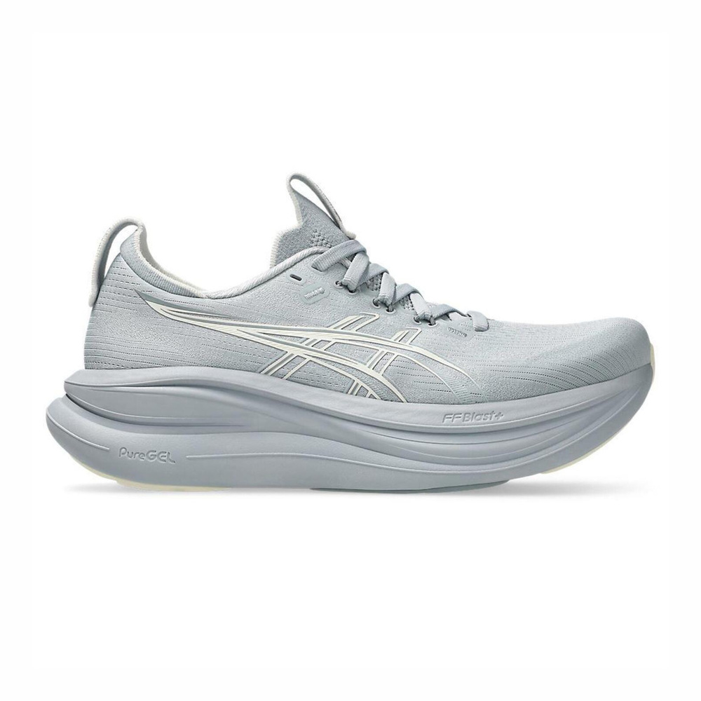 【ASICS】GEL-Nimbus 28 女 慢跑鞋 跑鞋 路跑 灰 米(1012B899-021)
