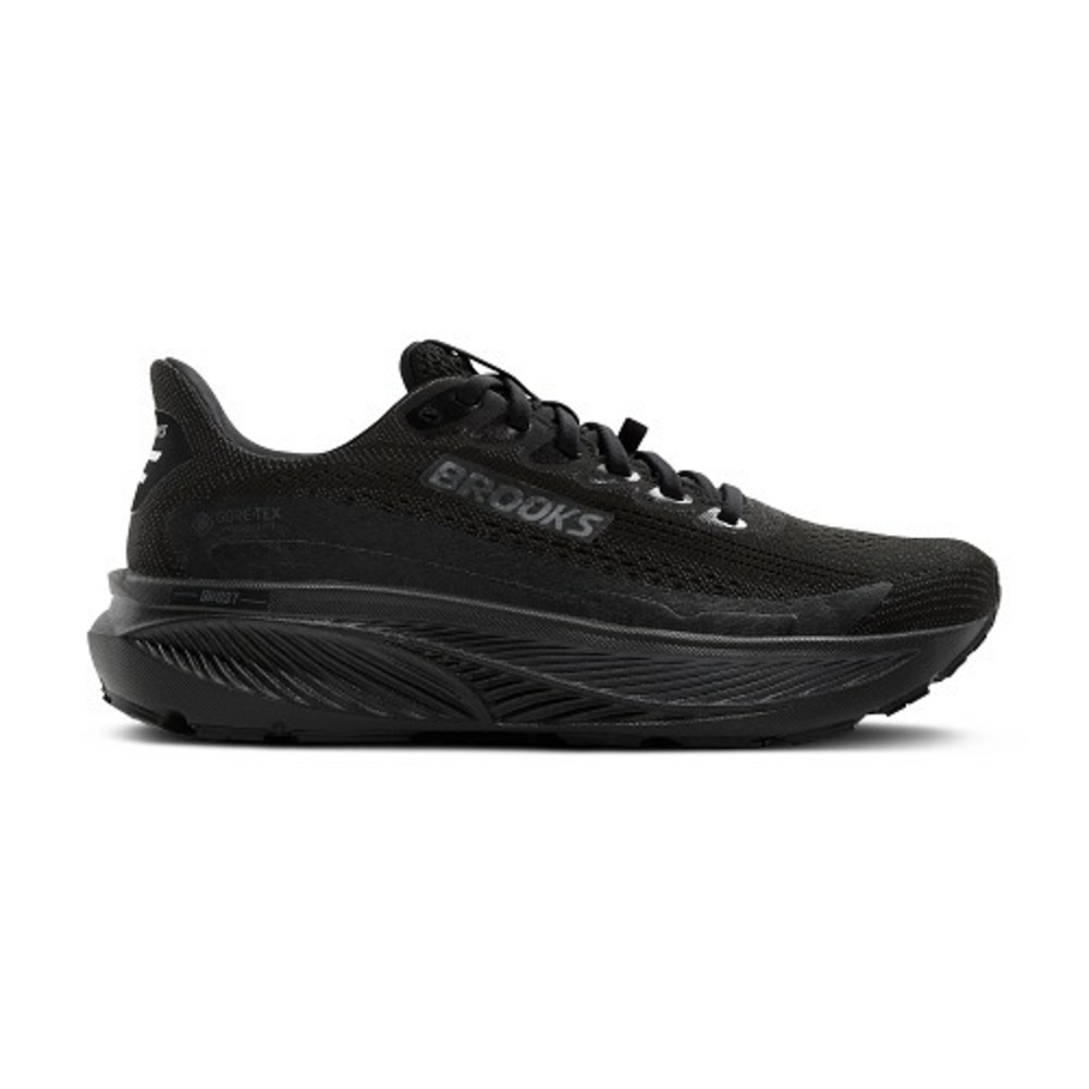 【BROOKS】Ghost 17 Gtx 女 慢跑鞋 Gtx防水 魔鬼系列 彈力 緩震 黑(1204511B020)