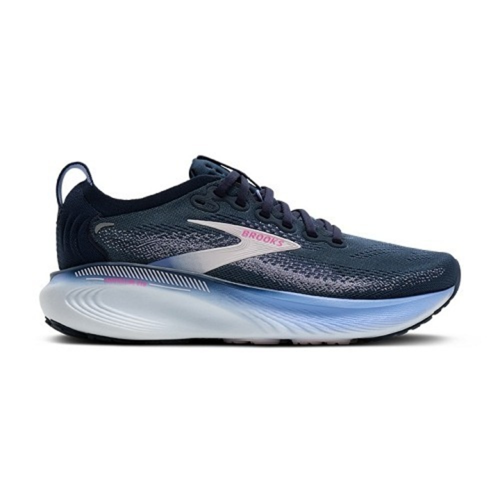 【BROOKS】Adrenaline GTS 25 女 慢跑鞋 跑鞋 路跑 深藍 紫(1204431B486)