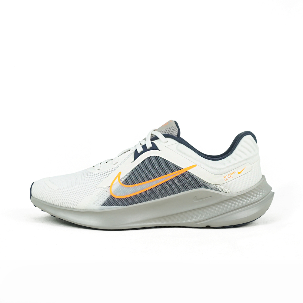 【NIKE】Quest 5 男 慢跑鞋 運動鞋 透氣 柔軟 舒適 緩震 米灰橘(DD0204-103)