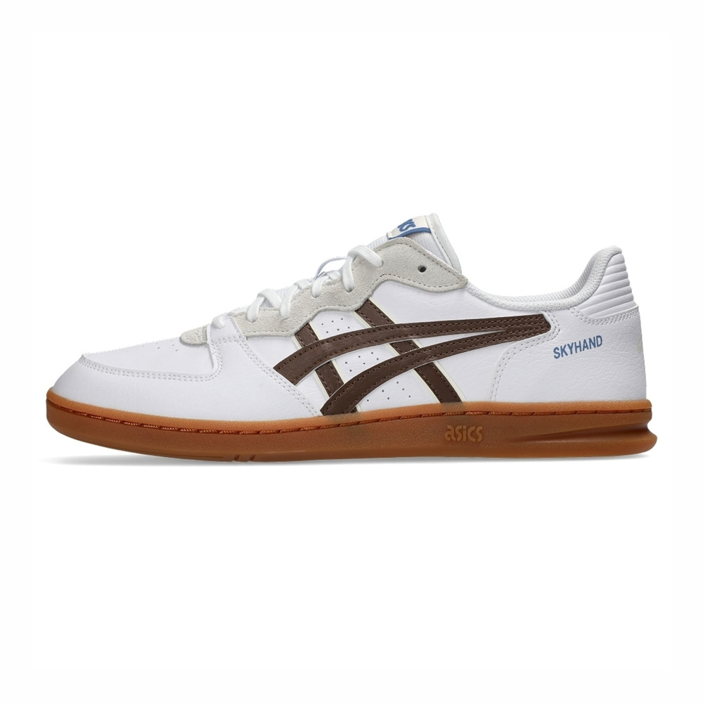 【ASICS】Skyhand OG 男女 運動休閒鞋 舒適 白 棕(1203A451-108)