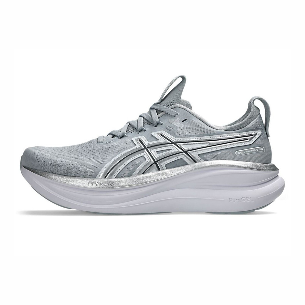 【ASICS】GEL-Nimbus 28 ATC 男 慢跑鞋 跑鞋 路跑 灰 銀(1011C222-020)