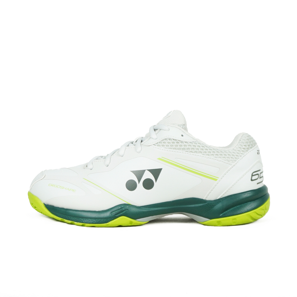 【YONEX】Power Cushion 65 X Va 男女 羽球鞋 穩定 白灰 綠(SHBVAXEX452)
