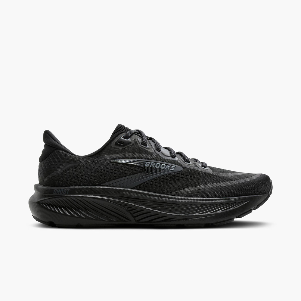 【BROOKS】Ghost 18 男 慢跑鞋 超寬楦 支撐 動態緩震 黑(1104934E020)