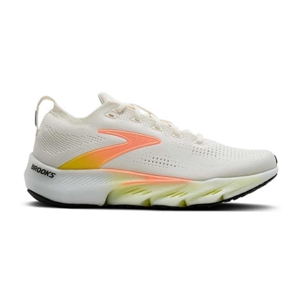 【BROOKS】Glycerin Flex 女 慢跑鞋 甘油 緩震 白 橘(1204671B109)