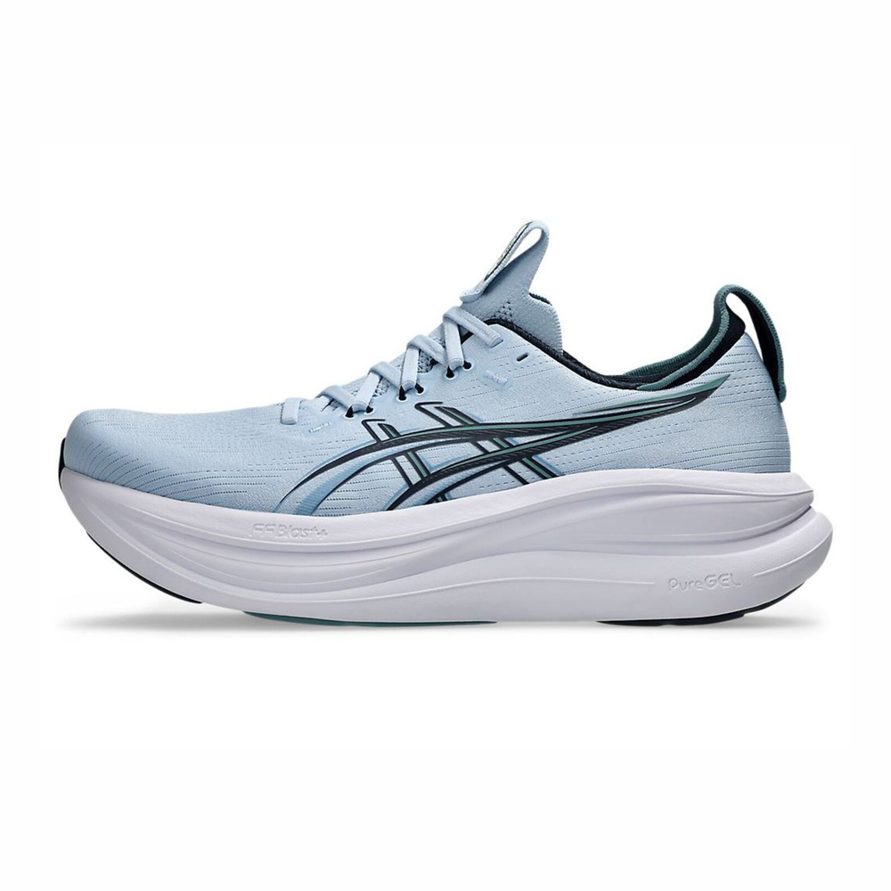 【ASICS】GEL-Nimbus 28 2E 男 慢跑鞋 寬楦 緩衝 支撐 水藍(1011C144-404)