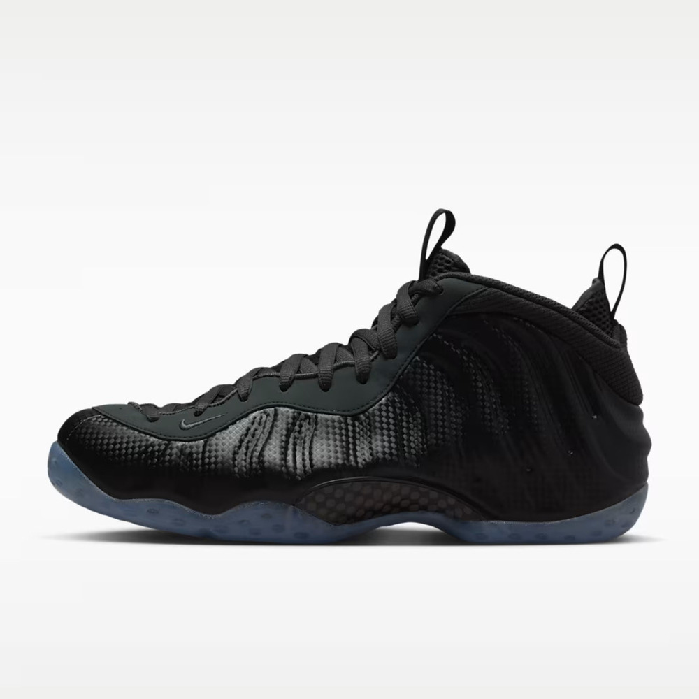 【NIKE】Air Foamposite One 男 運動休閒鞋 太空鞋 碳纖維黑(HF2902-002)