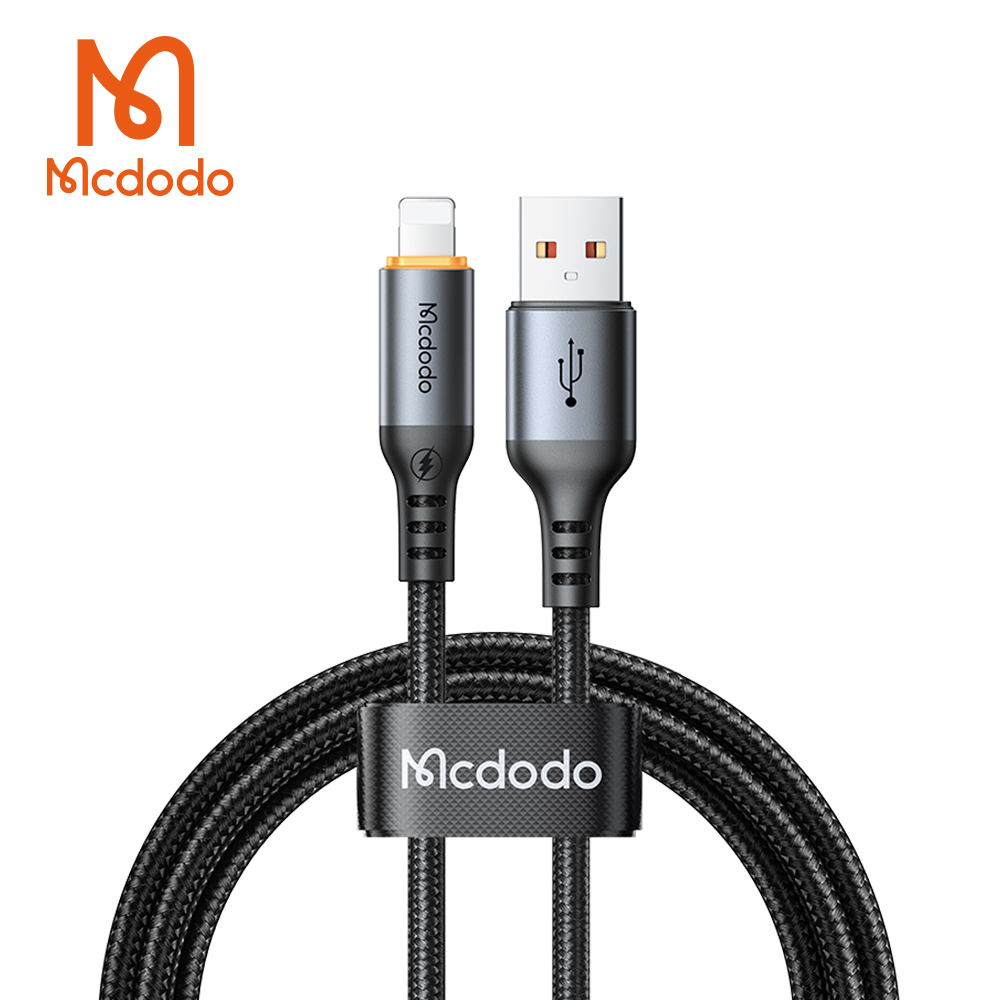 【Mcdodo 麥多多】USB to Lightning 智能斷電快充傳輸充電線 120cm(CA-408)