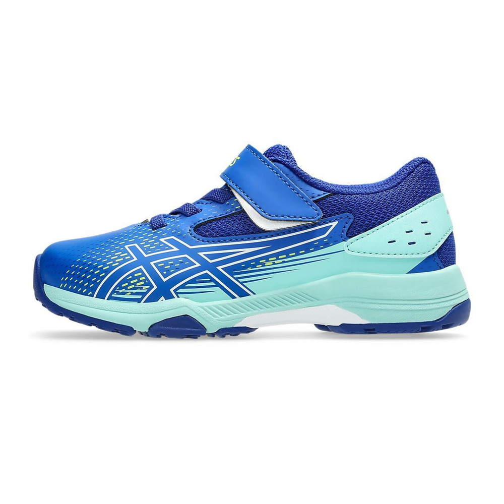 【ASICS】Lazerbeam SL-MG-PS 中童 運動鞋 魔鬼氈 藍(1154A233-400)