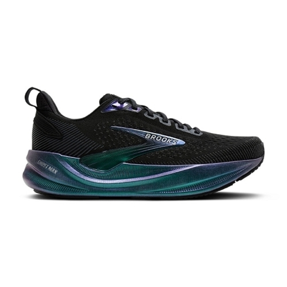 【BROOKS】Ghost Max 4 女 慢跑鞋 避震緩衝象限 月光限定 黑藍(1204851B056)