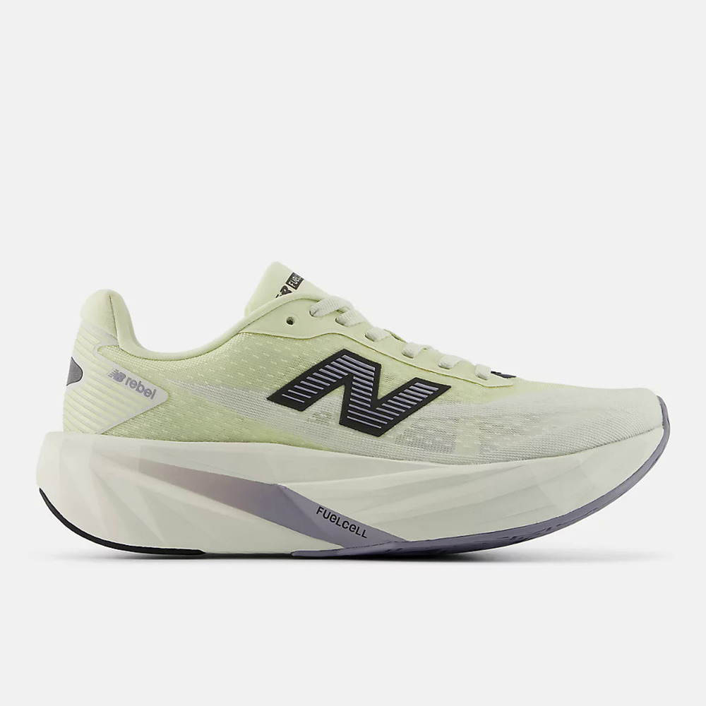 【NEW BALANCE】Fuelcell Rebel V5 女 競速跑鞋 寬楦 緩震 淺綠(WFCX8UV)