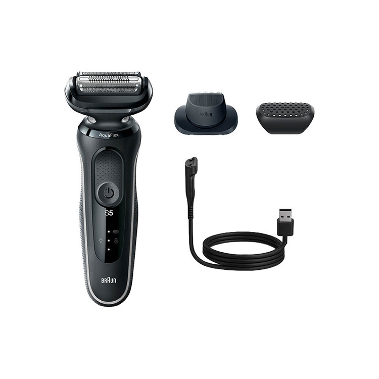【BRAUN 德國百靈】德國百靈52-G02000s 5系免拆快洗電鬍刀(1盒)