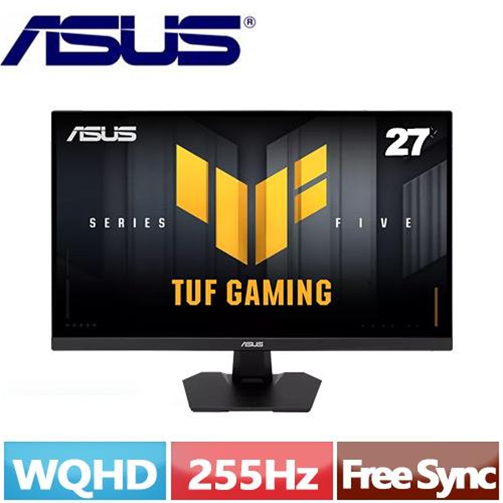【ASUS 華碩】27型 TUF Gaming VG27AQME5F 電競螢幕(ASUS華碩 27型 TUF Gaming VG27AQME5F 電競螢幕)