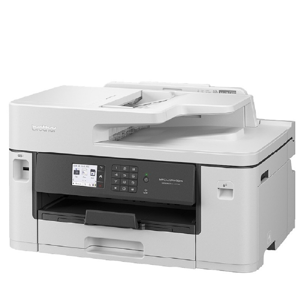 【Brother】MFC-J2340DW A3威力印輕連供商用網路傳真事務機-福利品-全新僅開封(A3列印、複印、掃描、傳真)