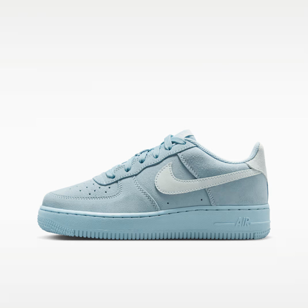 【NIKE】Air Force 1 LV8 GS 大童 休閒鞋 經典 AF1 淺藍(IB5688-400)