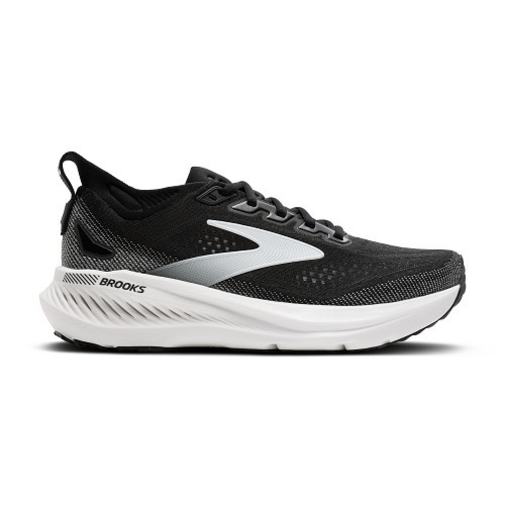 【BROOKS】Glycerin GTS 23 女 慢跑鞋 寬楦 甘油系列 黑 白(1204921D090)