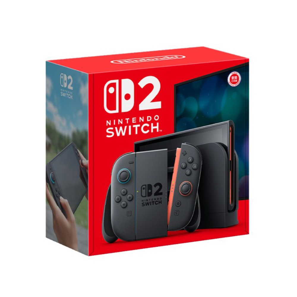 【Nintendo 任天堂】SWITCH2 NS2 灰黑主機(台灣公司貨 原廠保固)