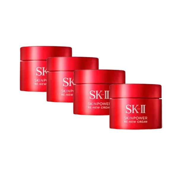 【SK-II】肌源賦能煥顏活膚霜-輕盈版 15g x 4入組(航空版)