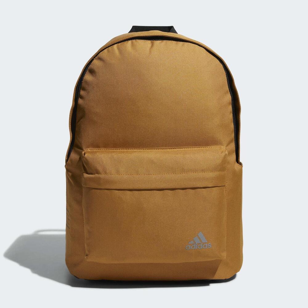 【adidas 愛迪達】Te Bp Tech Gfx 後背包 雙肩包 運動 休閒 旅行 上課 卡其(HP1497)