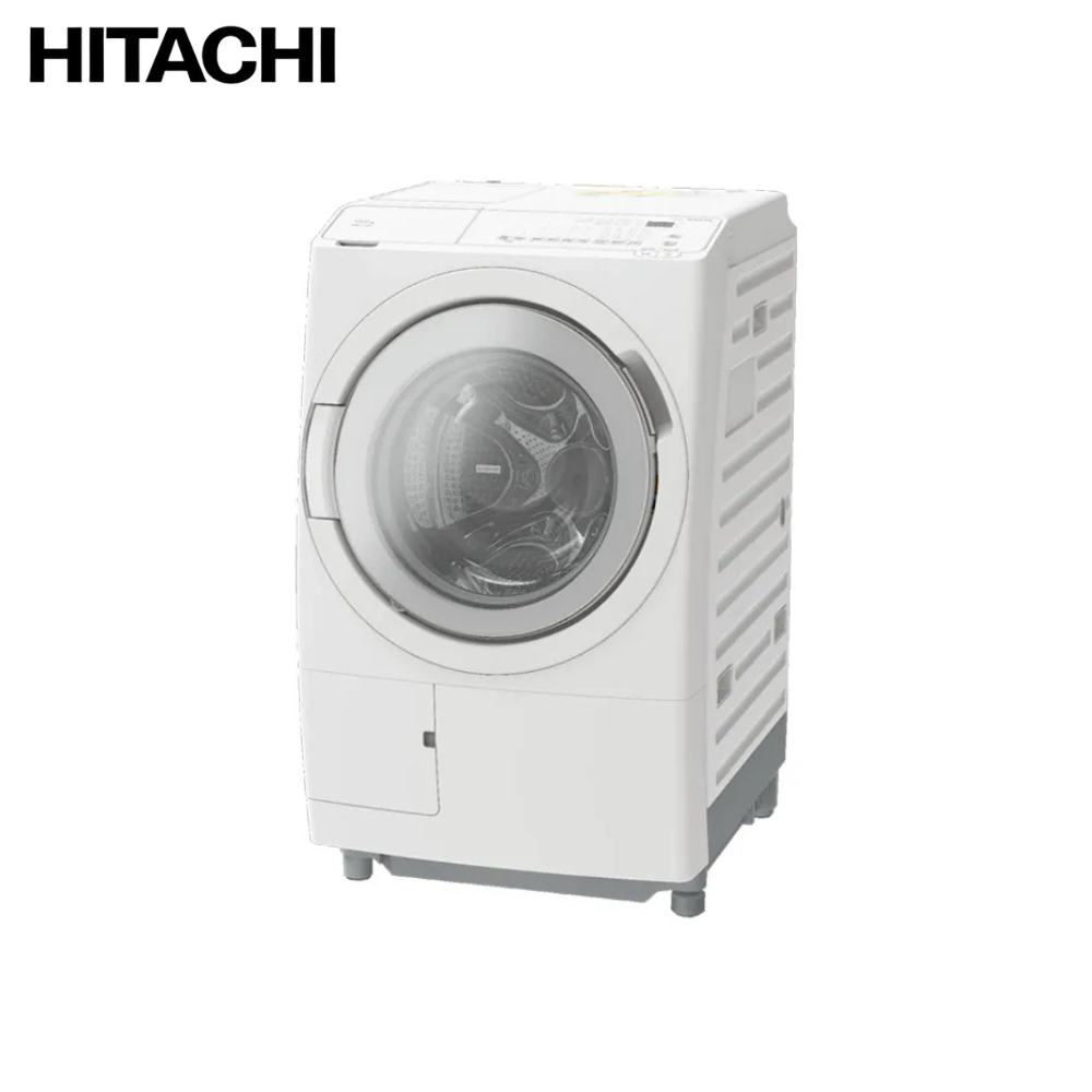 【HITACHI 日立】日製13/8kg滾筒左開式洗脫烘變頻洗衣機 - 含基本安裝+舊機回收(BDSV130JJ)