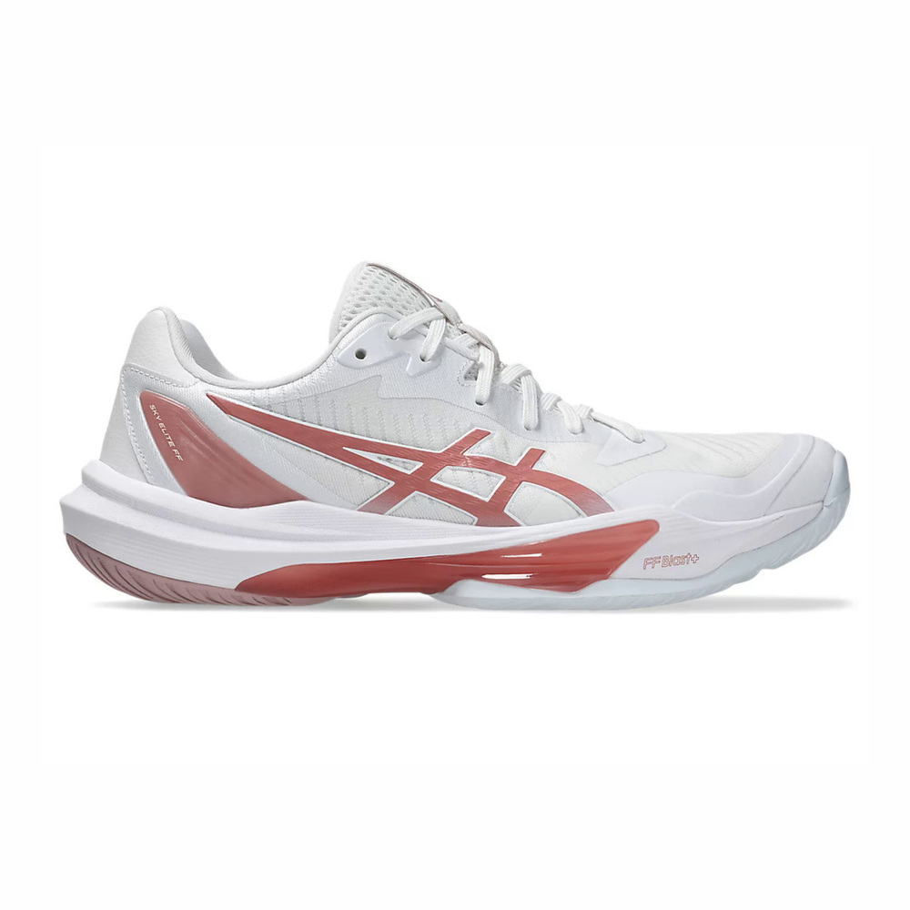 【ASICS】Sky Elite FF 3 女 排球鞋 羽排鞋 匹克球 回彈 白 粉(1052A075-105)