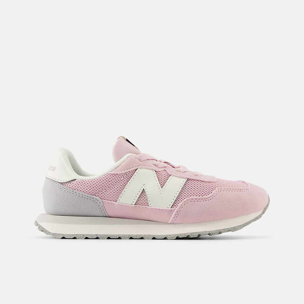 【NEW BALANCE】中童 休閒鞋 運動 經典 復古 W 寬楦 NB 237 舒適 粉紅(PH237LMP)