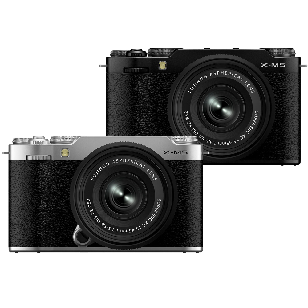 【Fujifilm】X-M5 + XC 15-45mm 鏡頭 --公司貨(一入)