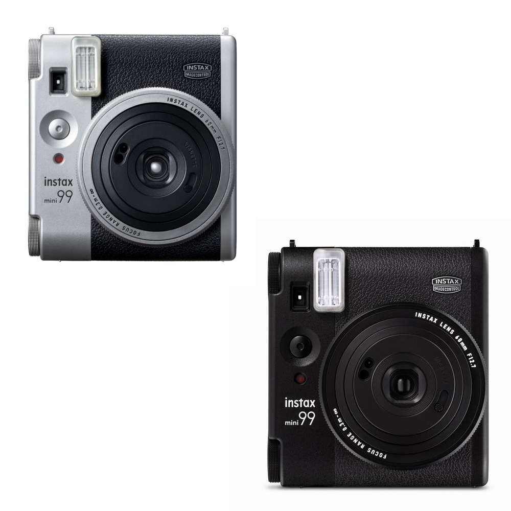 【Fujifilm】 富士 instax mini 99 拍立得 相機 +空白底片20張 銀/黑色(mini99,公司貨)