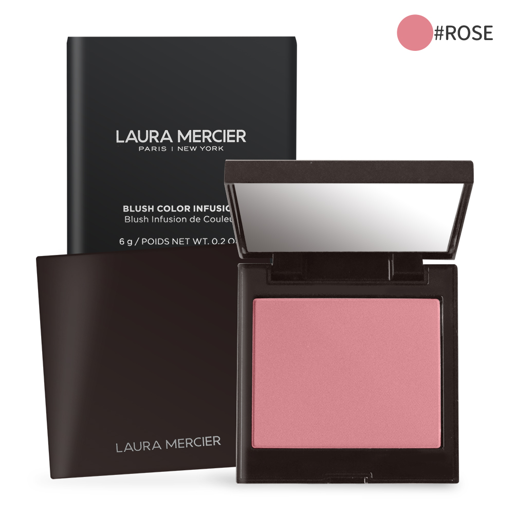 【LAURA MERCIER 蘿拉蜜思】輕肌漂染頰彩 6g #ROSE 期效202702(航空版)