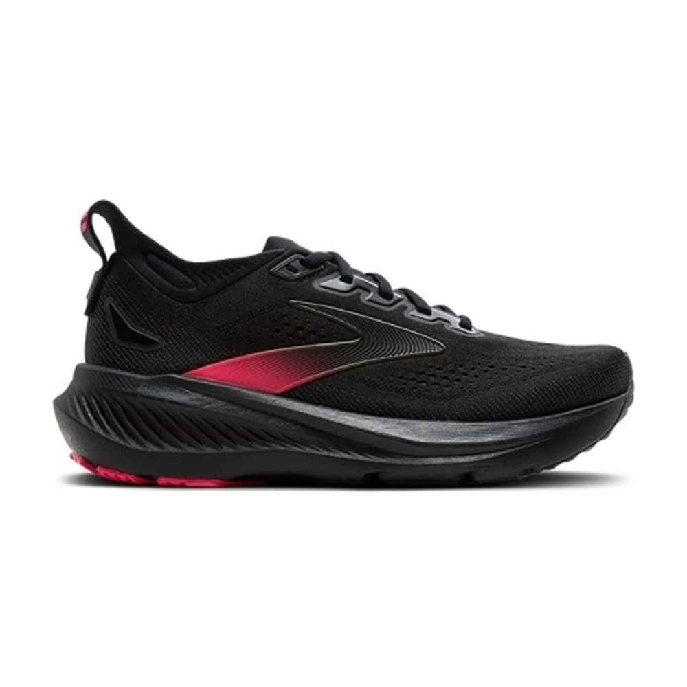 【BROOKS】Glycerin GTS 23 男 慢跑鞋 寬楦 黑 粉色引擎限定款(1105032E088)
