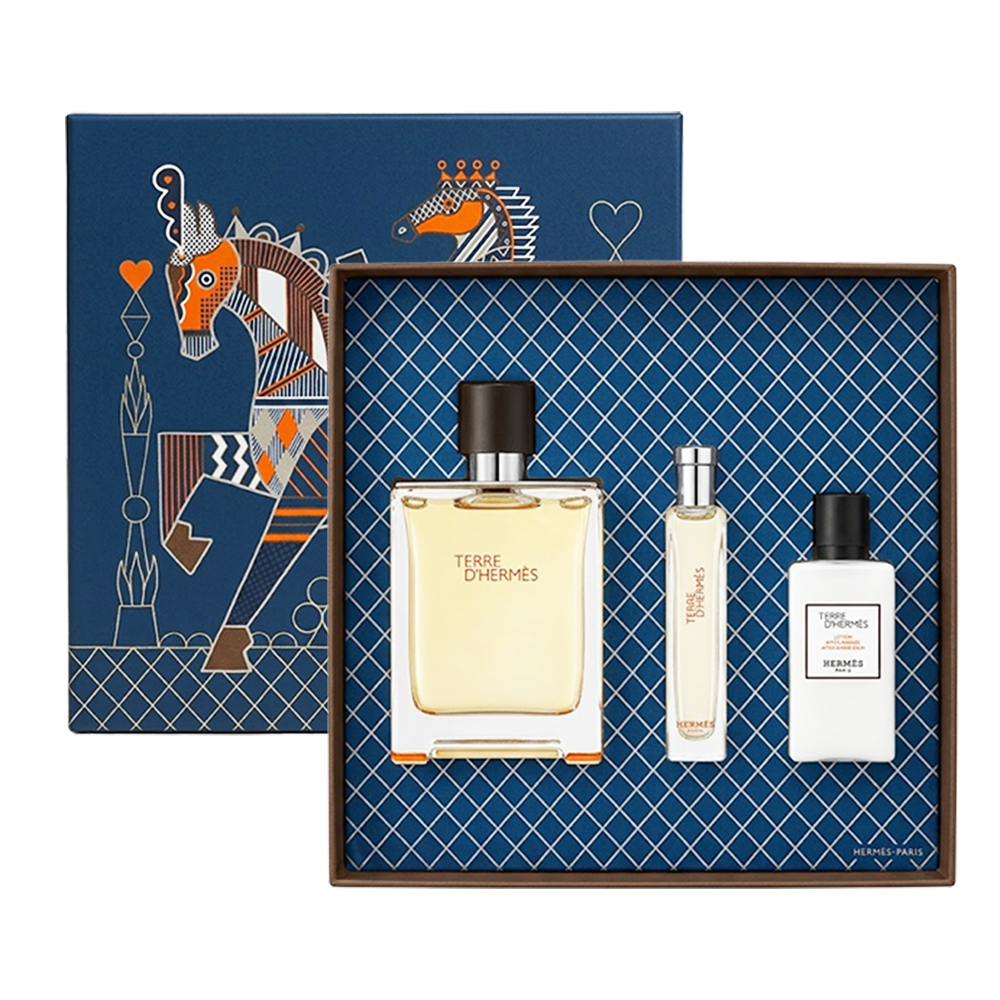 HERMES Les Miniatures 2026年　香水セット　新品未使用 HERMES 愛馬仕】2026年大地淡香水禮盒(100ml 淡香水/15ml 隨身瓶淡香水