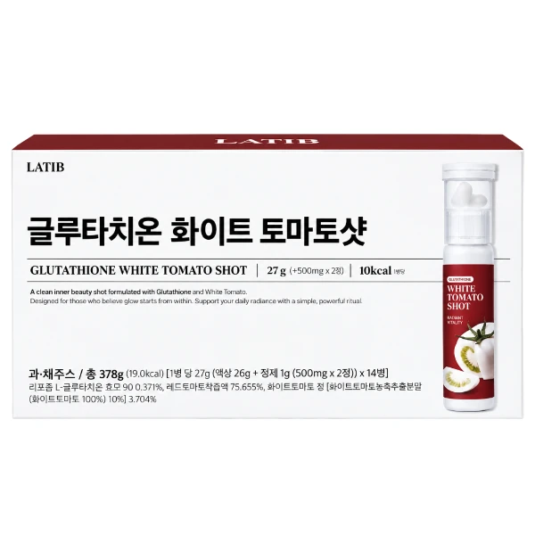 【LATIB】白番茄穀胱甘肽飲(14入/盒)