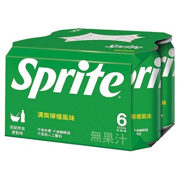 雪碧汽水330ML*6罐的價格推薦 - 2026年5月 | 比價比個夠BigGo