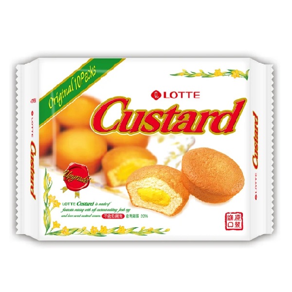 【LOTTE 樂天】蛋黃派(10顆裝)