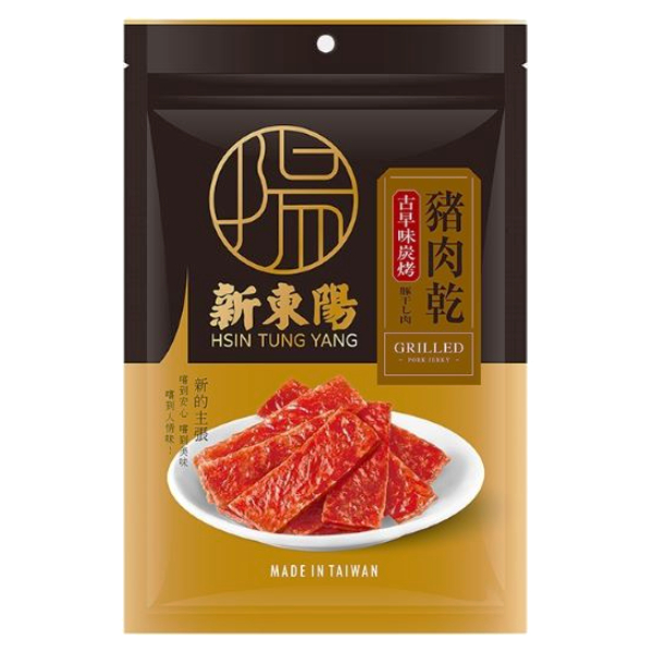 【新東陽】古早味炭烤豬肉乾(100g)