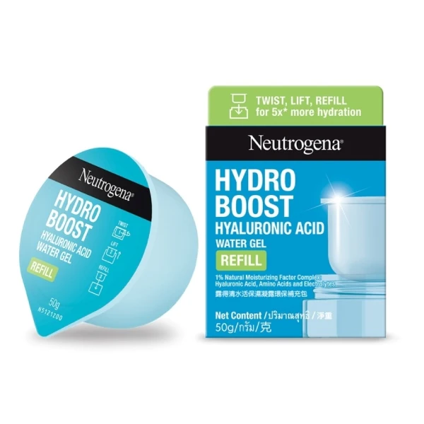 【Neutrogena 露得清】水活保濕凝露環保補充包(50g/小澎瓶補充包)