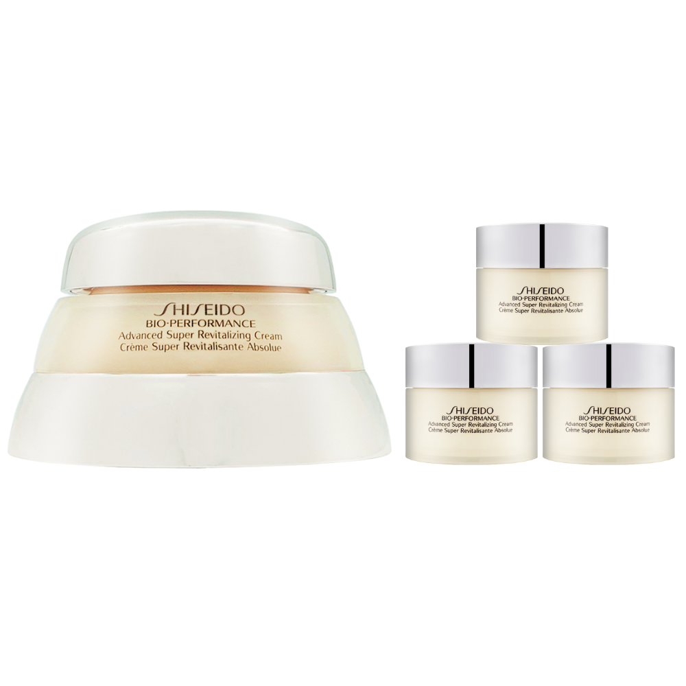 【SHISEIDO 資生堂】百優精純乳霜 50ml+18ml*3(航空版)