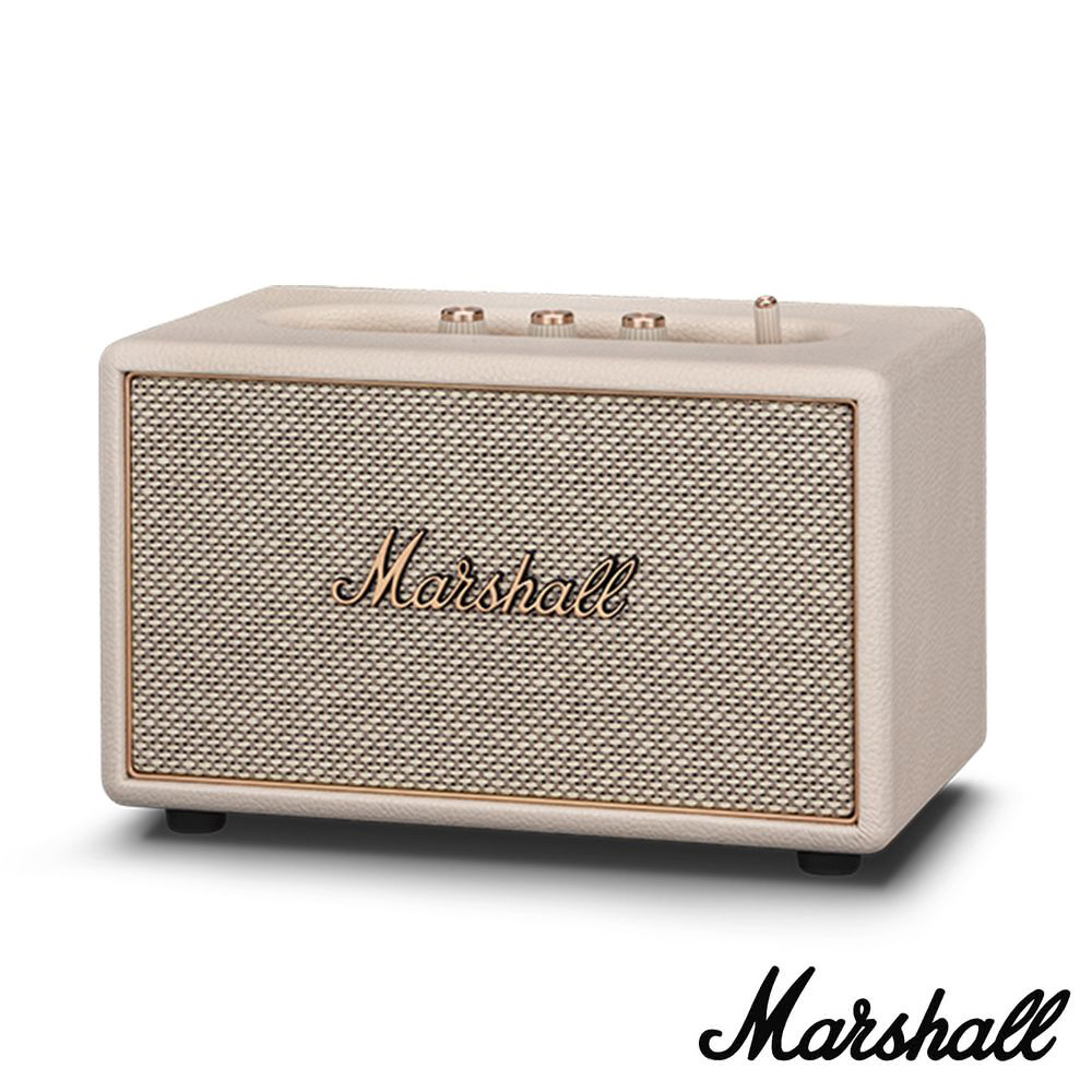 【Marshall】ACTON IV Bluetooth 藍芽喇叭 奶油白(把舞台帶回家)