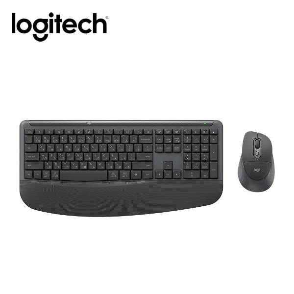 【Logitech 羅技】MK880多工無線鍵盤滑鼠組 黑色(不附Bolt接收器)