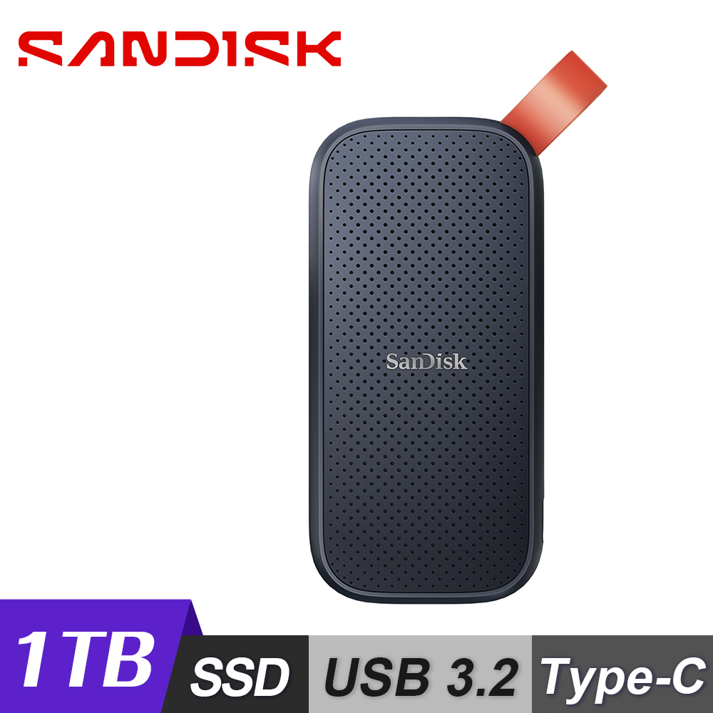 SanDisk】E30 1TB SSD 行動固態硬碟-G26(快速可攜式超值) - 全聯全電商