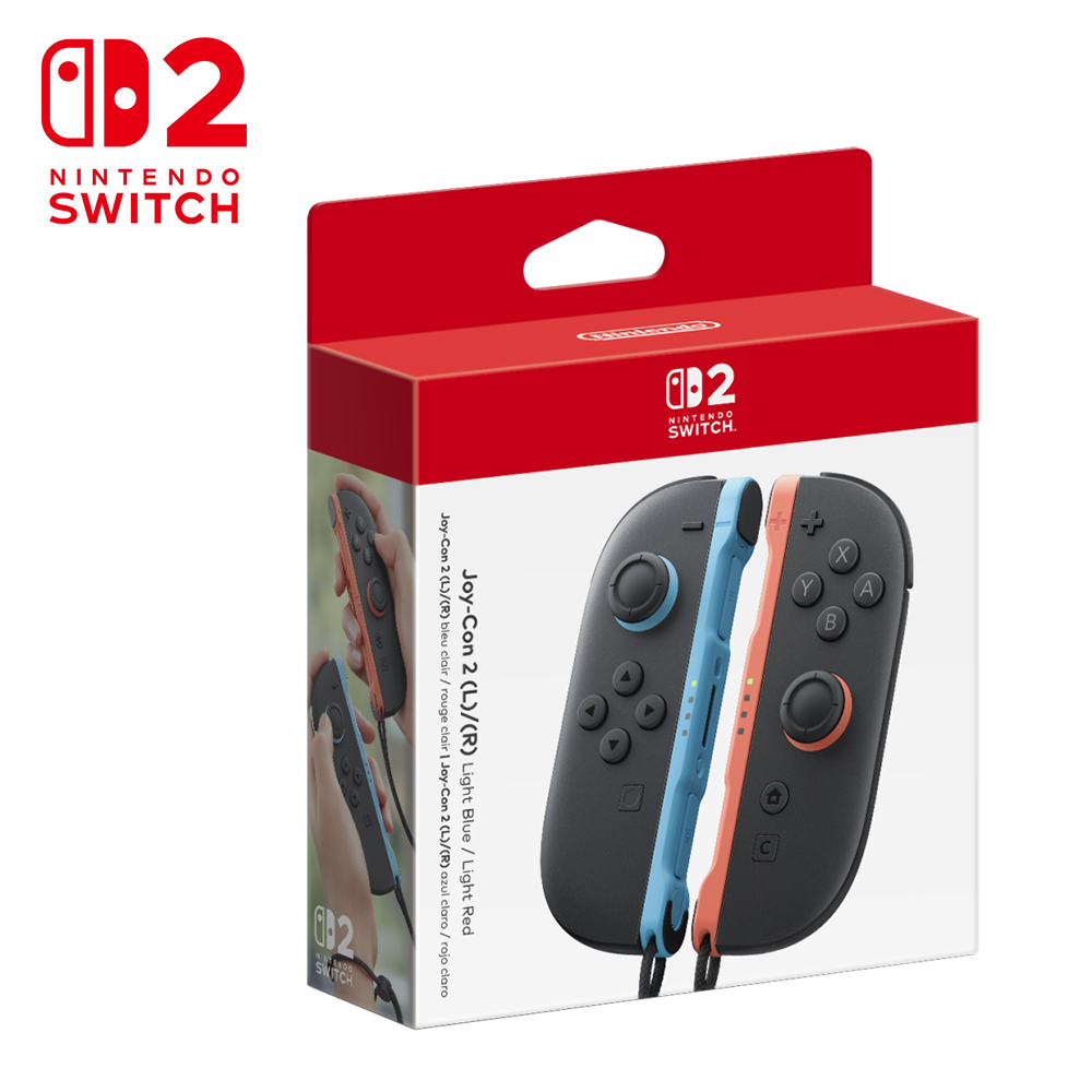 【Nintendo 任天堂】 NS2 Joy-Con 2 L/R 控制器《藍紅》(發售日︱20250710)