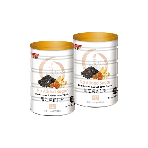 【紅布朗】黑芝麻杏仁粉(450g*2罐)