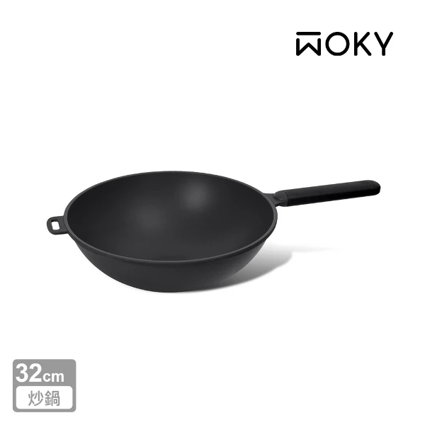 【WOKY 沃廚】恰恰鍋32CM炒鍋(單鍋、不含鍋蓋)
