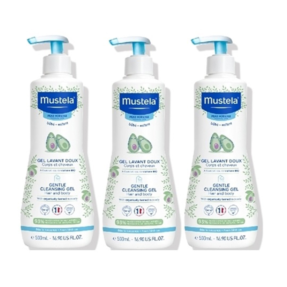 【Mustela 慕之恬廊】慕之幼 多慕雙潔乳500mlx3入(航空版)
