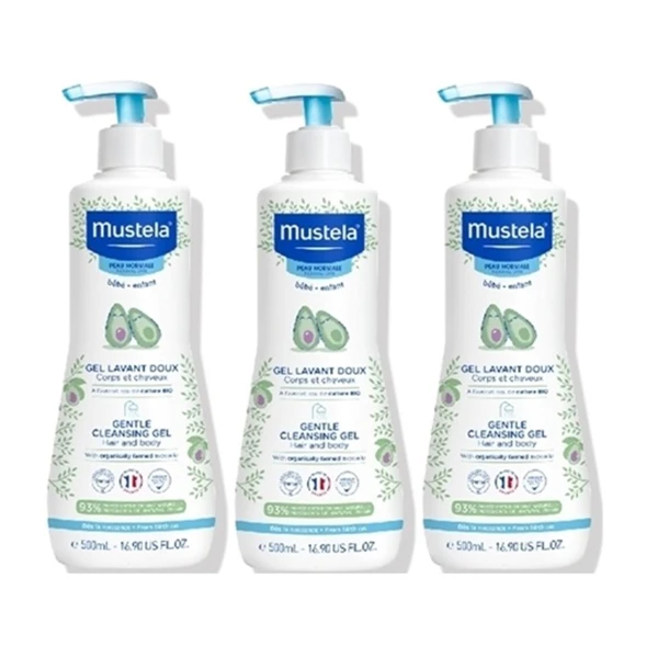 【Mustela 慕之恬廊】慕之幼 多慕雙潔乳500mlx3入(航空版)