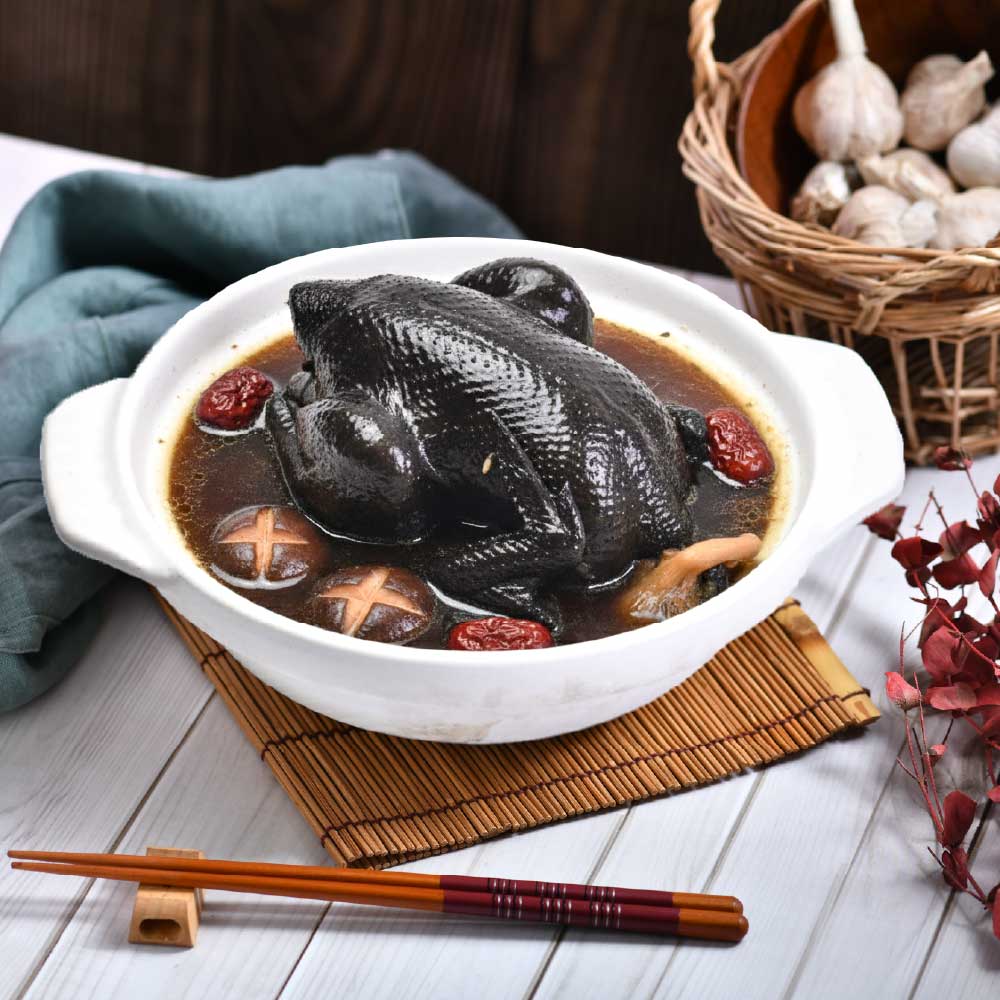 【良品開飯】黃金黑蒜燉烏雞2300g(火鍋 湯品)
