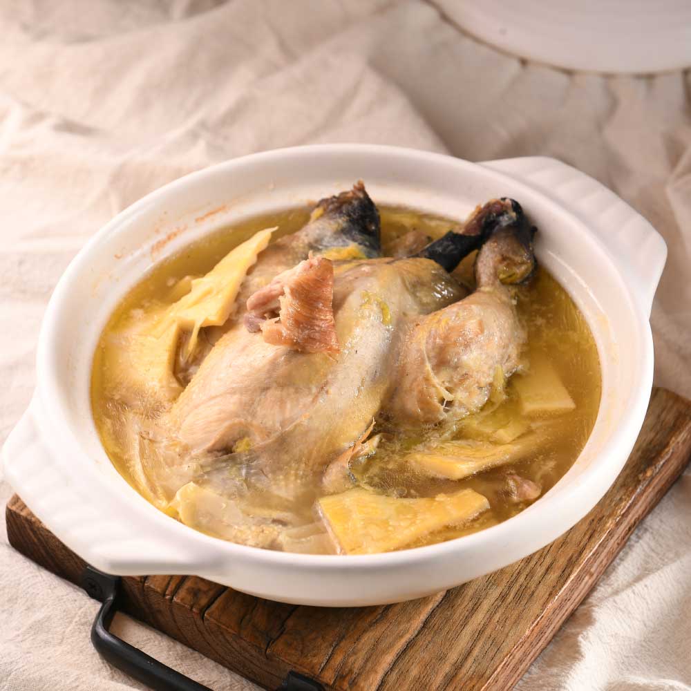 【良品開飯】春筍奶雞湯2400g(火鍋 湯品)