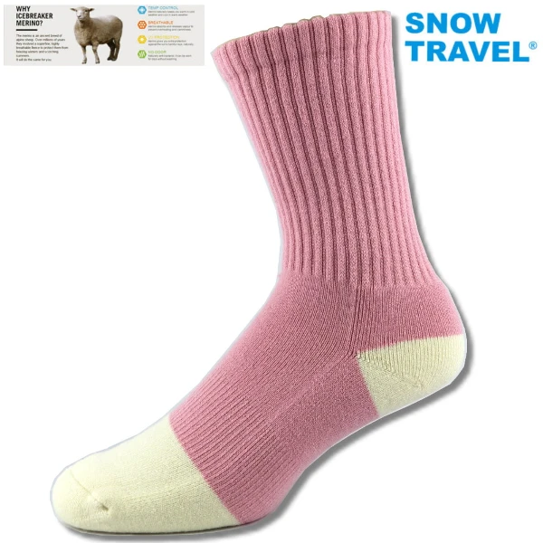 【SNOW TRAVEL】AR-59(1雙)高級美麗諾羊毛襪 (滑雪/逛街/登山)