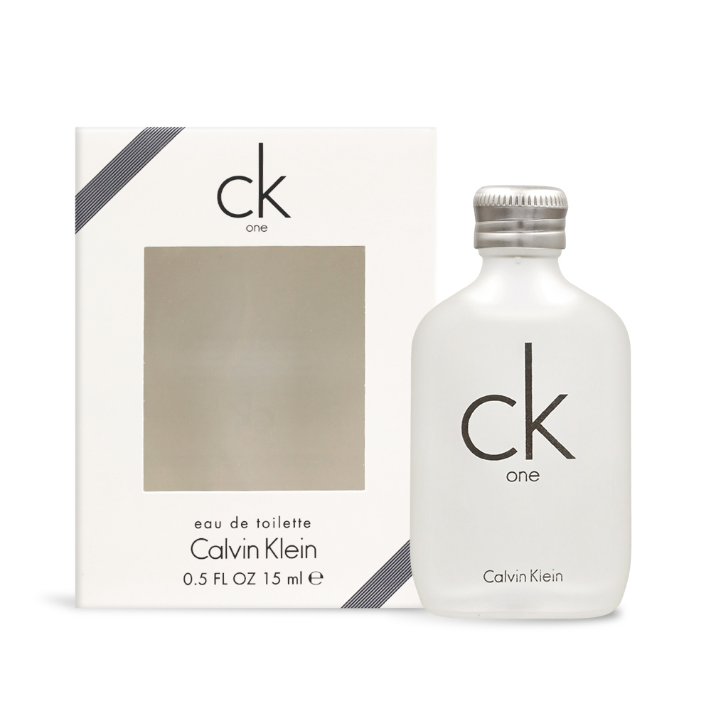 【Calvin Klein】CK ONE中性淡香水 15ml(航空版)