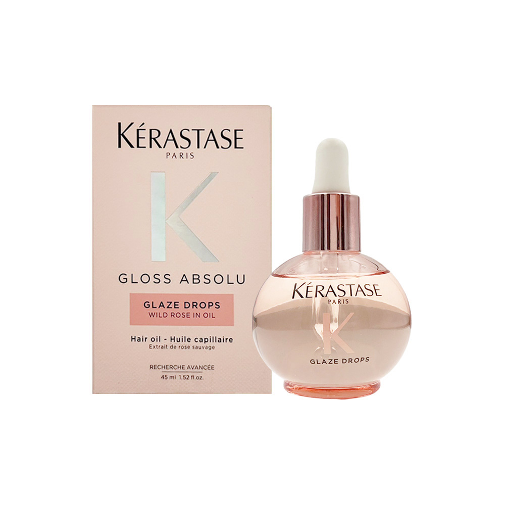 【KERASTASE 巴黎卡詩】釉光香頌玫瑰護髮油 45ml (新品上市)(航空版)